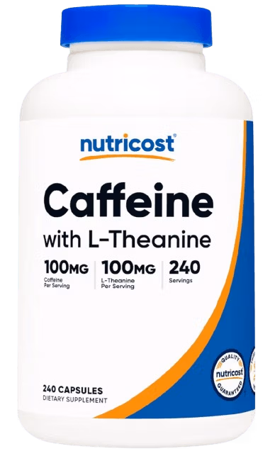 buy caffeine with l-theanine capsules