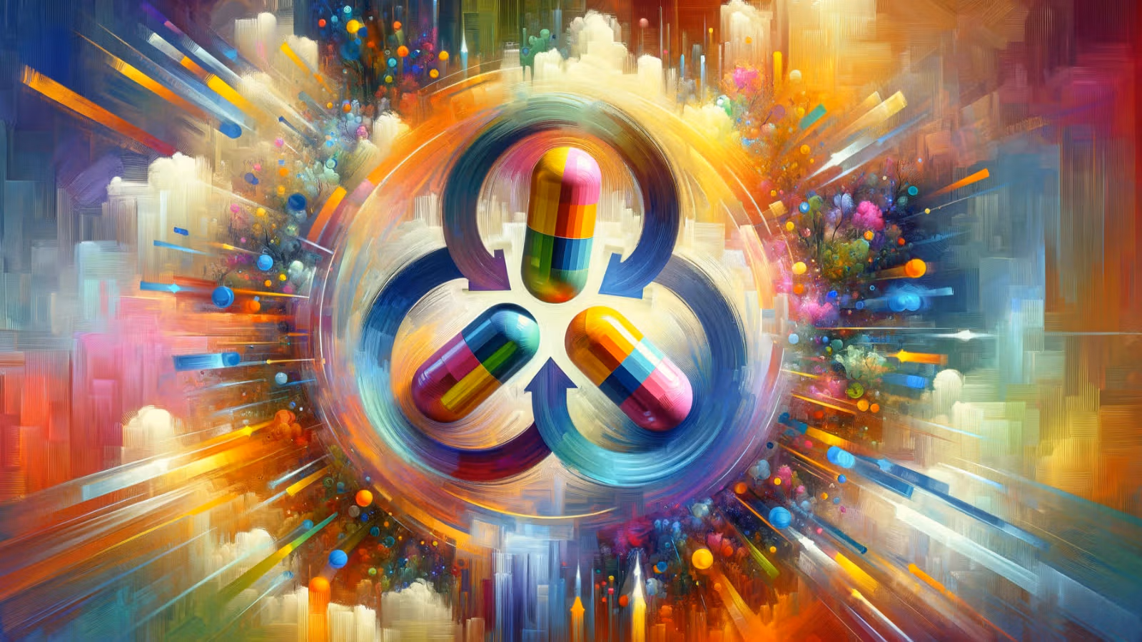 An abstract representation of the strategic use of nootropics for cognitive enhancement.
