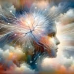 Abstract representation of enhancing mental alertness through cognitive techniques.