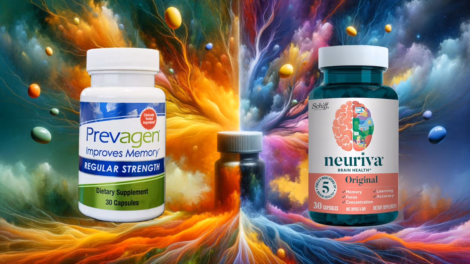 A surreal comparison of Neuriva and Prevagen's impact on neural connections