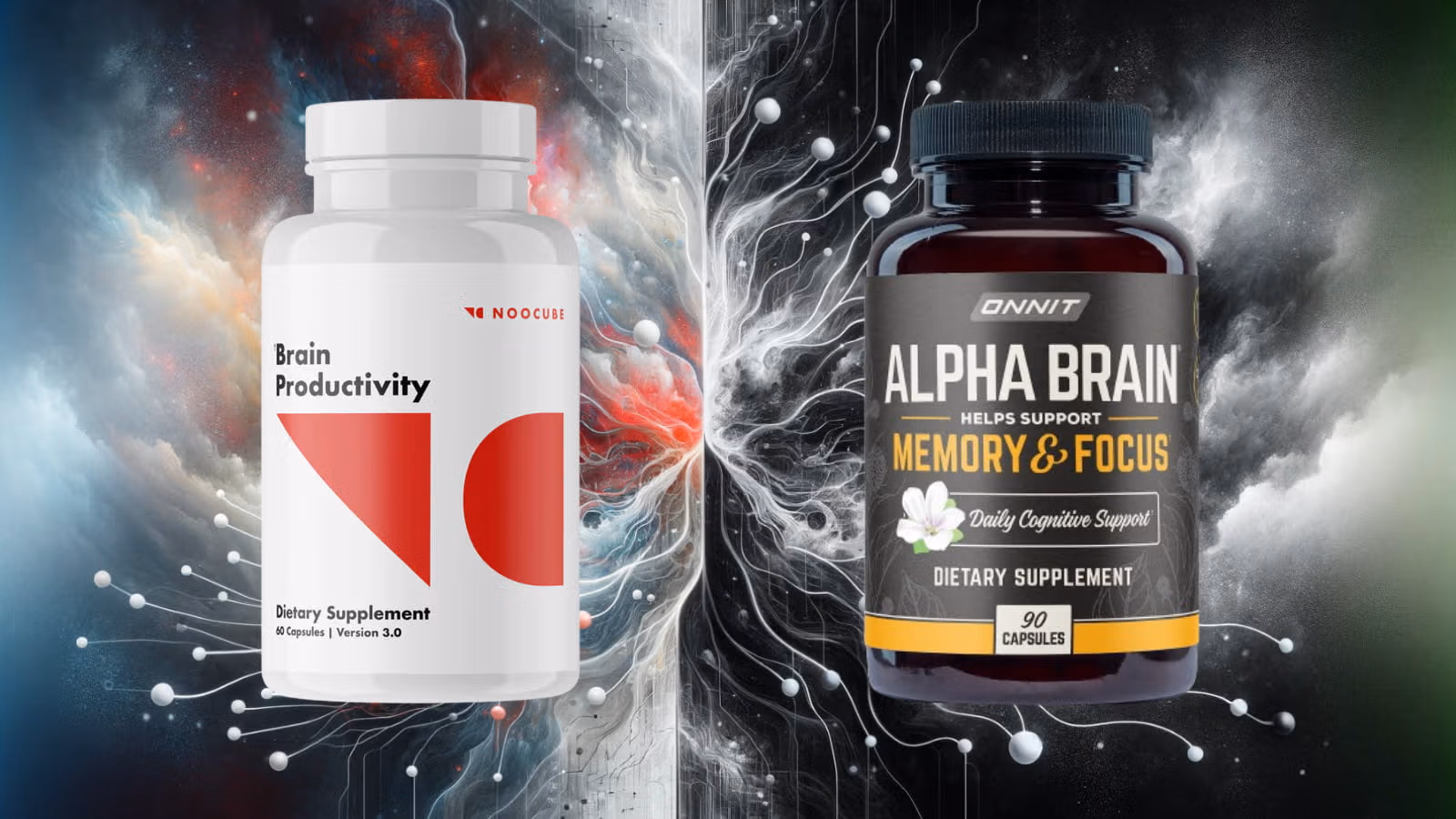 Comparing NooCube and Alpha Brain's impact on neural enhancement.