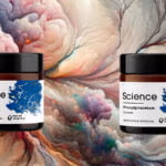 Comparing the neural effects of Piracetam and Phenylpiracetam in a surreal artistic representation.