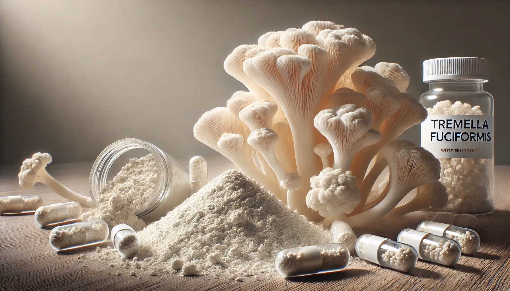 The different forms of tremella fuciformis as a natural nootropic.